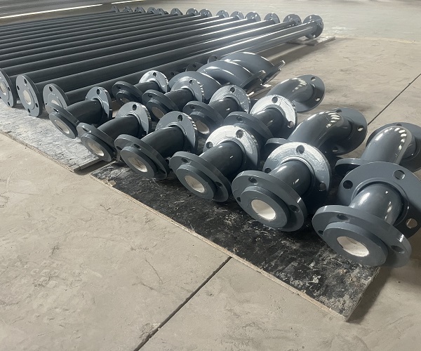 钢衬整体耐磨陶瓷环复合管